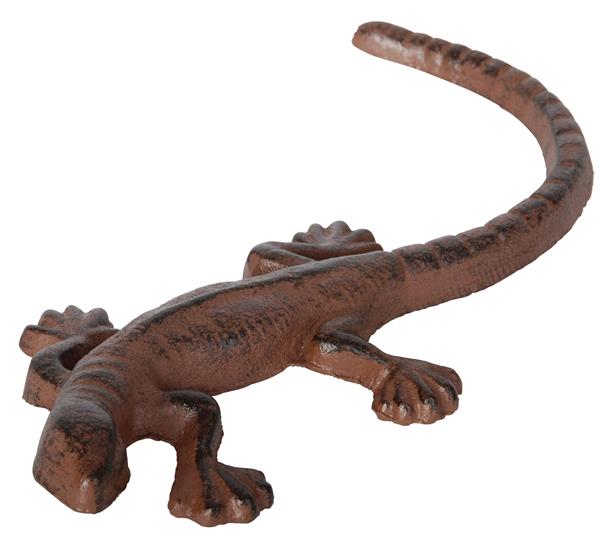Grote foto hagedis salamander gietijzer tt157 tuin en terras tuindecoratie