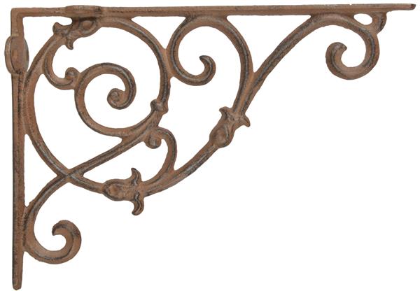 Grote foto plankdrager wandhaak 26 cm. gietijzer cb29b huis en inrichting woningdecoratie