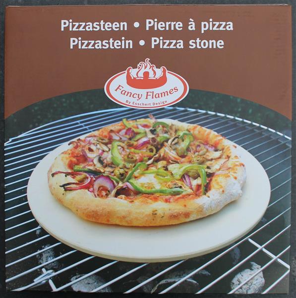 Grote foto pizzasteen van cordieriet 30 5 cm. ff275 tuin en terras buitenkeukens
