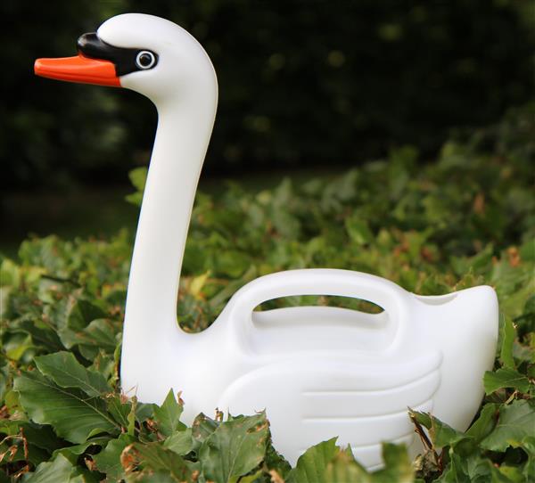 Grote foto gieter zwaan wit tg242 tuin en terras overige tuin en terras