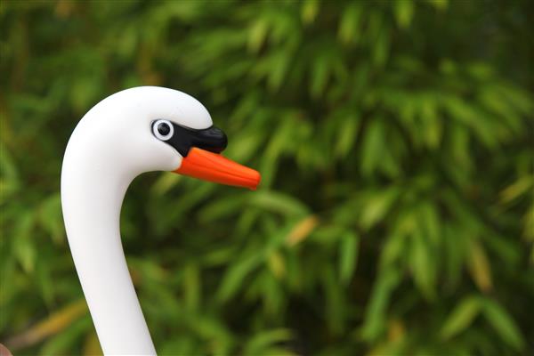Grote foto gieter zwaan wit tg242 tuin en terras overige tuin en terras