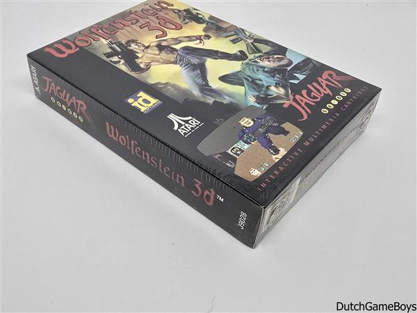 Grote foto atari jaguar wolfenstein 3d new sealed spelcomputers games overige games