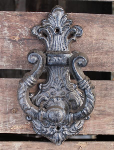 Grote foto deurklopper klassiek gietijzer dg050 tuin en terras tuindecoratie