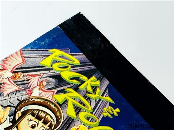 Grote foto super nintendo snes pocky rocky usa manual spelcomputers games overige nintendo games
