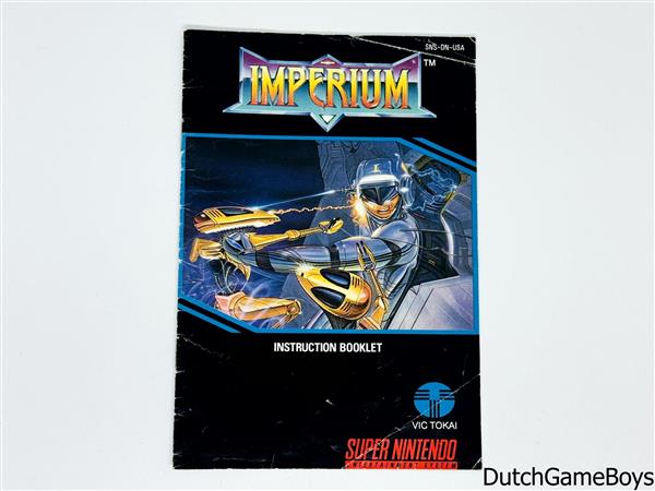 Grote foto super nintendo snes imperium usa manual spelcomputers games overige nintendo games