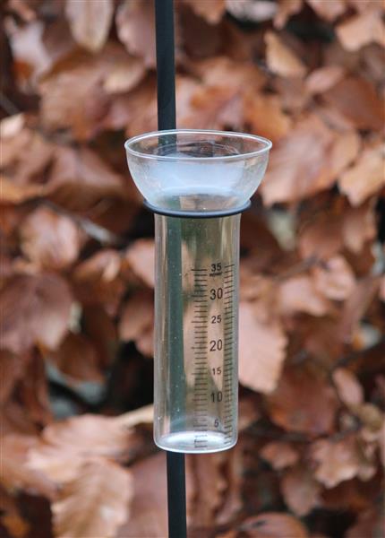 Grote foto regenmeter vis blauw grijs metaal rm130a verzamelen overige verzamelingen