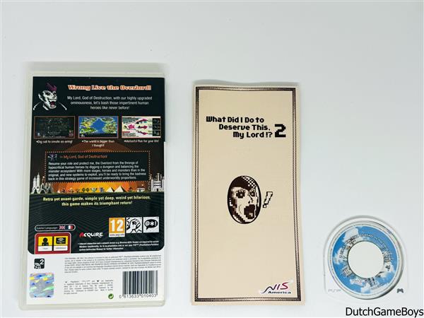 Grote foto psp what did i do to deserve this my lord 2 spelcomputers games overige merken