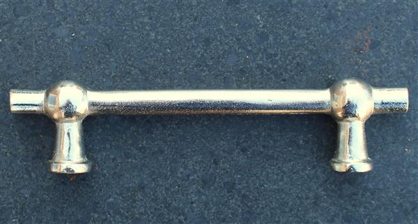 Grote foto handgreep industrieel zilver nikkel 16 cm. gietijzer huis en inrichting overige