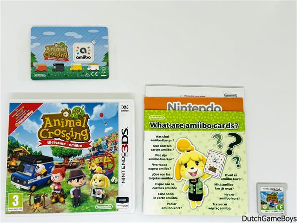 Grote foto nintendo 3ds animal crossing new leaf welcome amiibo amiibo card hol 1 spelcomputers games overige games