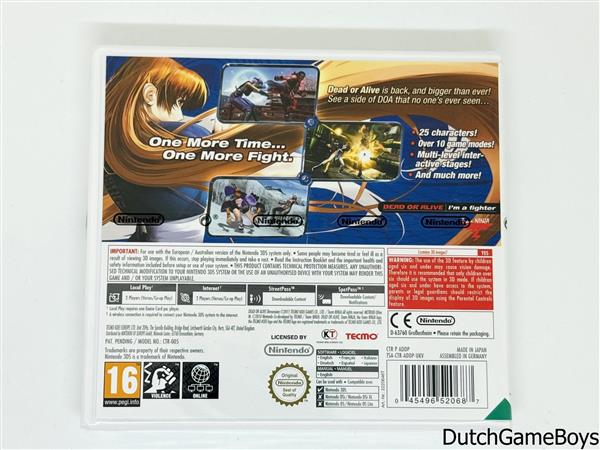 Grote foto nintendo 3ds dead or alive dimensions ukv new sealed spelcomputers games overige games