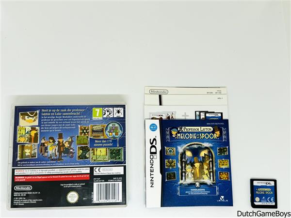Grote foto nintendo ds professor layton en de melodie van het spook hol spelcomputers games ds