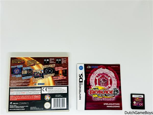 Grote foto nintendo ds beyblade metal fusion cyber pegasus eeu spelcomputers games ds