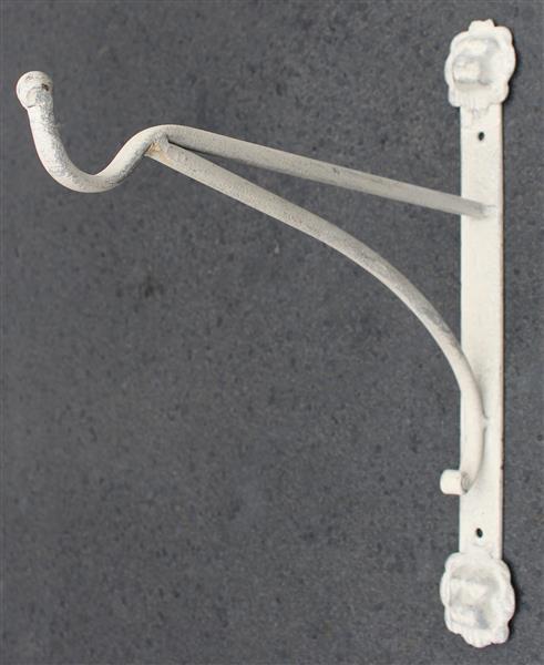 Grote foto wandhaak leeuw 27 cm. aged metal am111 tuin en terras tuindecoratie