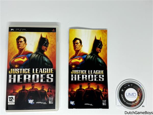 Grote foto psp justice league heroes spelcomputers games overige merken