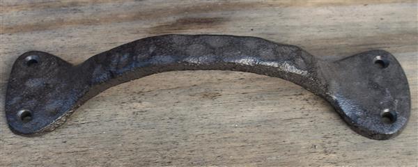 Grote foto handgreep eenvoudig en robuust 20 cm bruin gietijzer hg752 huis en inrichting woningdecoratie