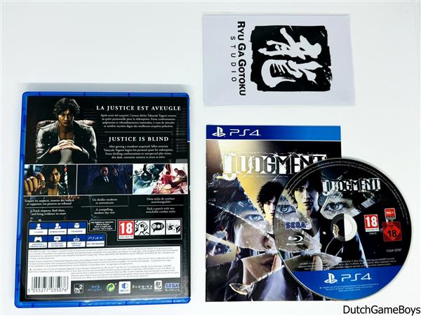 Grote foto playstation 4 ps4 judgment spelcomputers games overige games