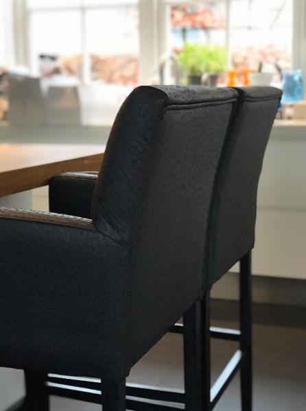 Grote foto luxe barstoel met armleuningen huis en inrichting stoelen