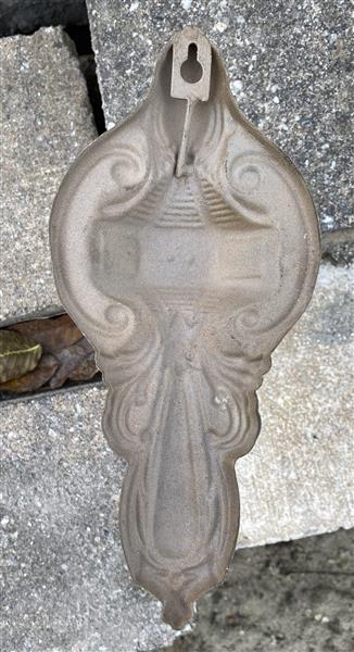 Grote foto wandhaak aged metal 25 cm. bruin wg325 huis en inrichting woningdecoratie