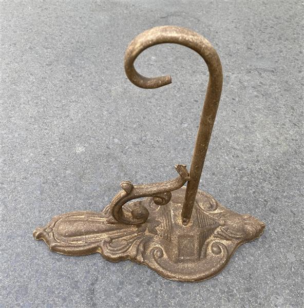 Grote foto wandhaak aged metal 25 cm. bruin wg325 huis en inrichting woningdecoratie