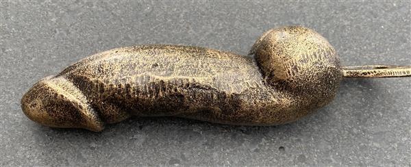 Grote foto flesopener penis piemel gietijzer fg579 verzamelen overige verzamelingen