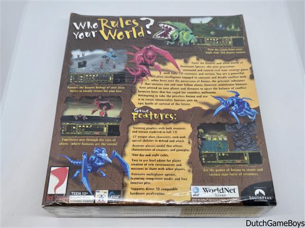 Grote foto pc big box dominant species new sealed spelcomputers games overige merken