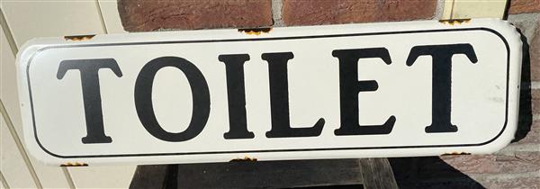 Grote foto tekstbord toilet groot tb669 huis en inrichting woningdecoratie