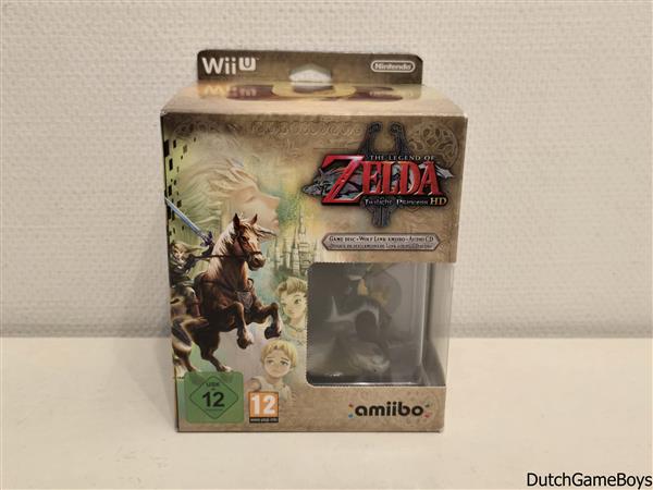 Grote foto nintendo wii u the legend of zelda twilight princess hd wolf amiibo big box spelcomputers games overige games