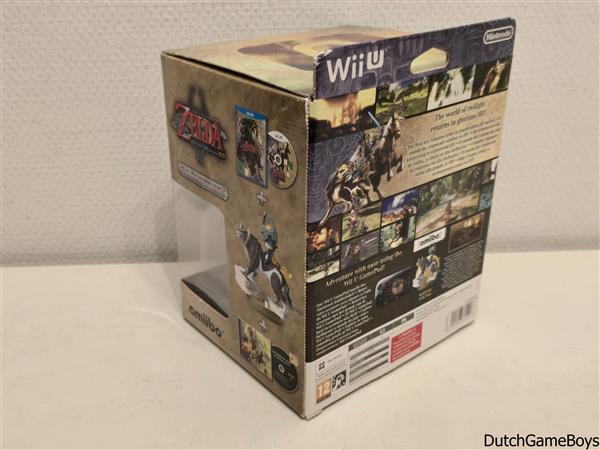 Grote foto nintendo wii u the legend of zelda twilight princess hd wolf amiibo big box spelcomputers games overige games