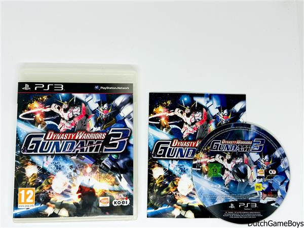Grote foto playstation 3 ps3 dynasty warriors gundam 3 spelcomputers games playstation 3