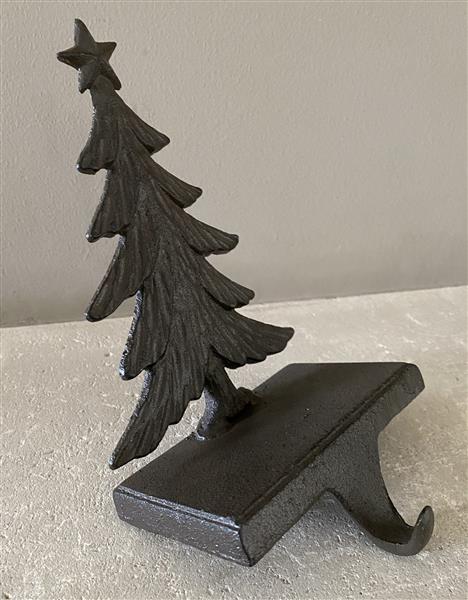 Grote foto stocking hanger dennenboom met ster lange sierhaak kasthaak xm145 huis en inrichting woningdecoratie