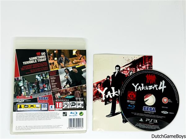 Grote foto playstation 3 ps3 yakuza 4 spelcomputers games playstation 3