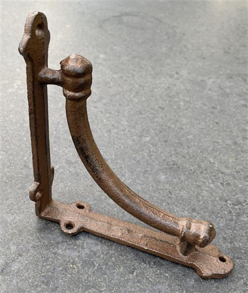 Grote foto plankdrager boog 13 8 cm. gietijzer pd122 huis en inrichting overige