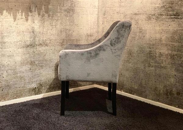 Grote foto luxe velvet stoel met capitons huis en inrichting stoelen