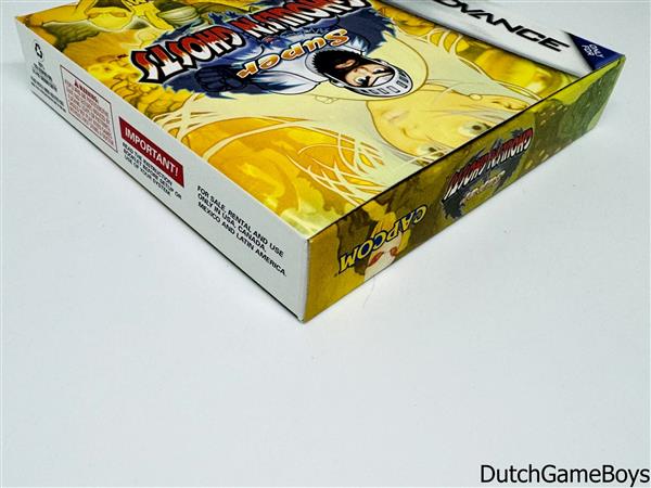 Grote foto gameboy advance gba super ghouls n ghosts usa vgc spelcomputers games overige nintendo games