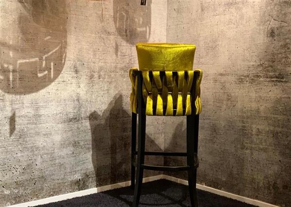 Grote foto gevlochten barstoel huis en inrichting stoelen