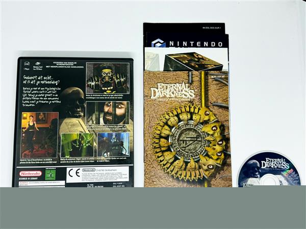 Grote foto nintendo gamecube eternal darkness sanity requiem hol spelcomputers games overige nintendo games