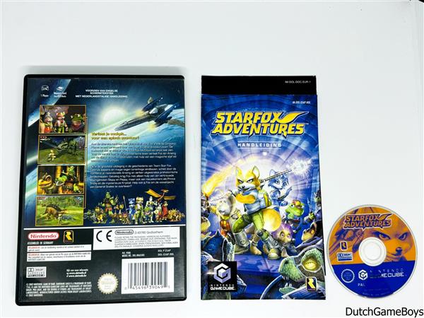 Grote foto nintendo gamecube starfox adventures hol spelcomputers games overige nintendo games