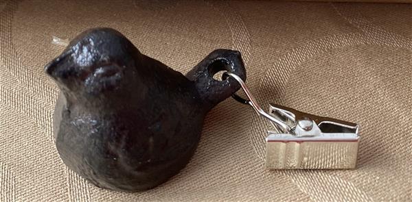 Grote foto tafelkleedgewichtjes vogel gietijzer tk2581 huis en inrichting keukenbenodigdheden
