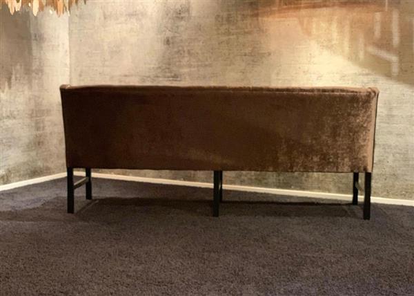 Grote foto elegante eetkamerbank met capitons 220cm huis en inrichting bankstellen