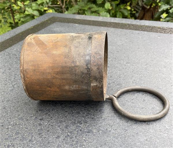 Grote foto bakje met ophangbeugel metaal rond mb110 huis en inrichting woningdecoratie