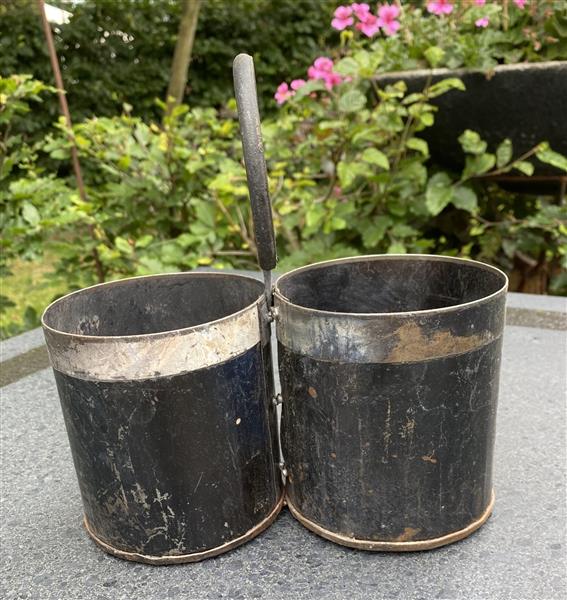 Grote foto bakjes met ring metaal rond mb210 diversen overige diversen