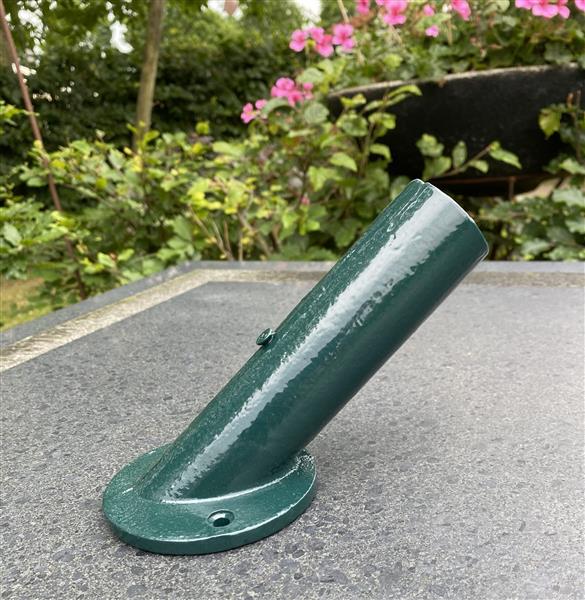 Grote foto vlaggenstokhouder donkergroen gietijzer vh10 tuin en terras tuindecoratie