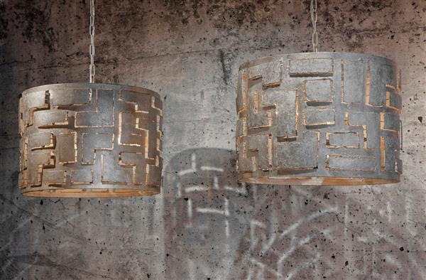 Grote foto hanglamp cilinder large zilver huis en inrichting woningdecoratie