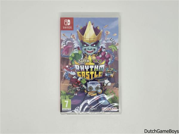 Grote foto nintendo switch super crazy rhythm castle new sealed spelcomputers games overige