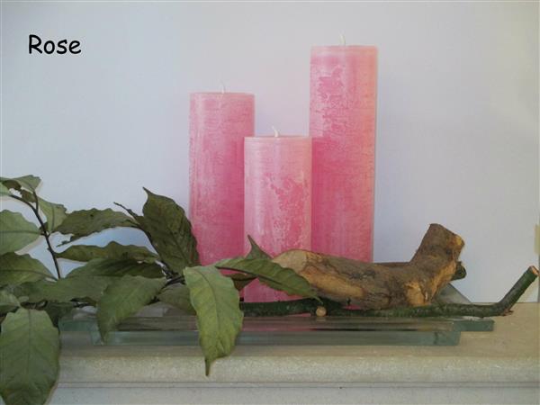 Grote foto krulkaarsen bika kaarsen set van 3 zuurstok roze 333108 huis en inrichting woningdecoratie