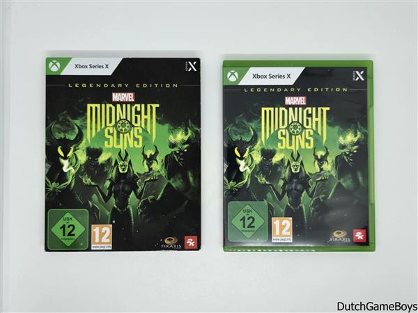 Grote foto xbox x marvel midnight suns legendary edition spelcomputers games overige games