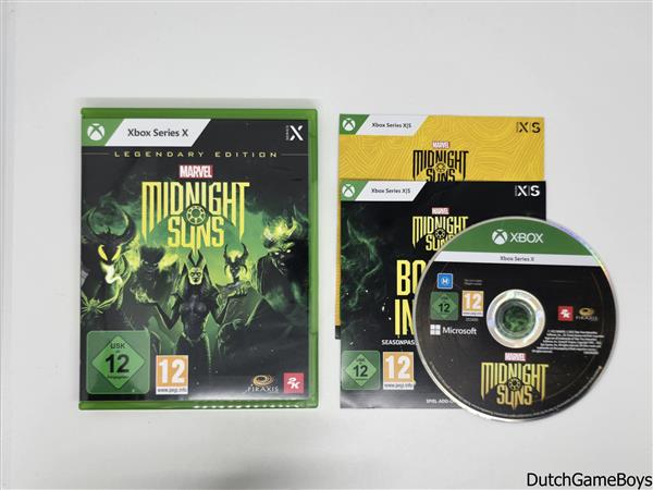 Grote foto xbox x marvel midnight suns legendary edition spelcomputers games overige games