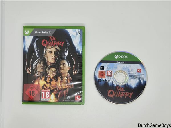 Grote foto xbox x the quarry spelcomputers games overige games