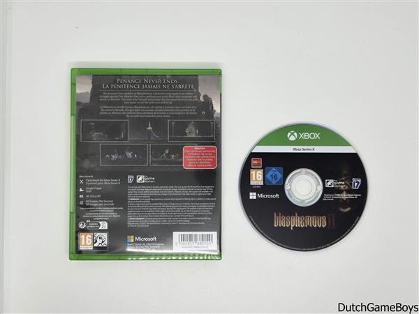 Grote foto xbox x blasphemous ii spelcomputers games overige games