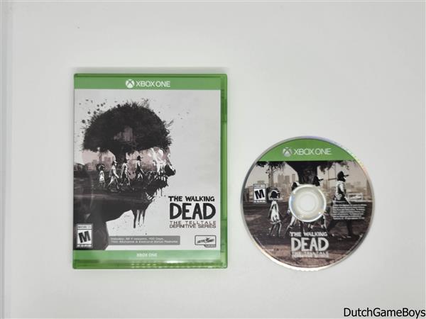 Grote foto xbox one the walking dead the telltale definitive series spelcomputers games overige games